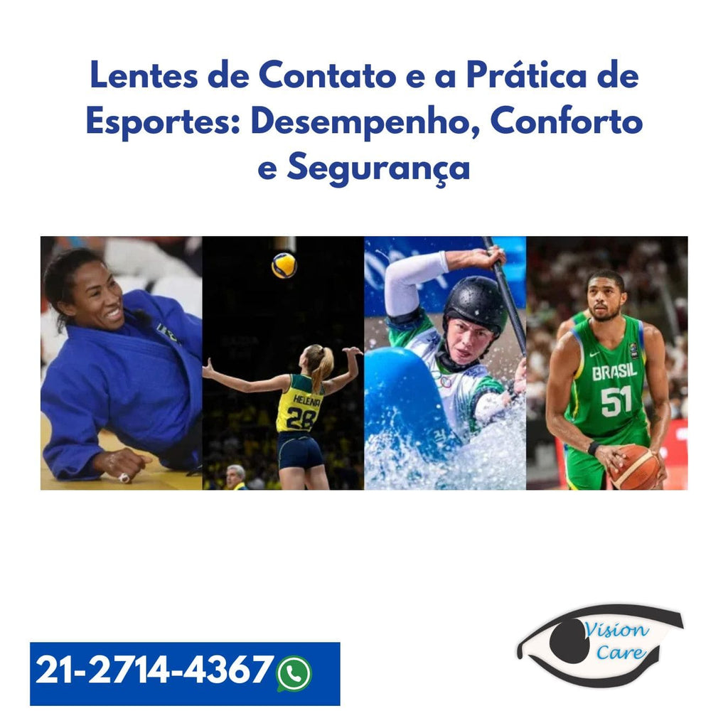 Lentes de Contato e a Prática de Esportes: Desempenho, Conforto e Segurança 