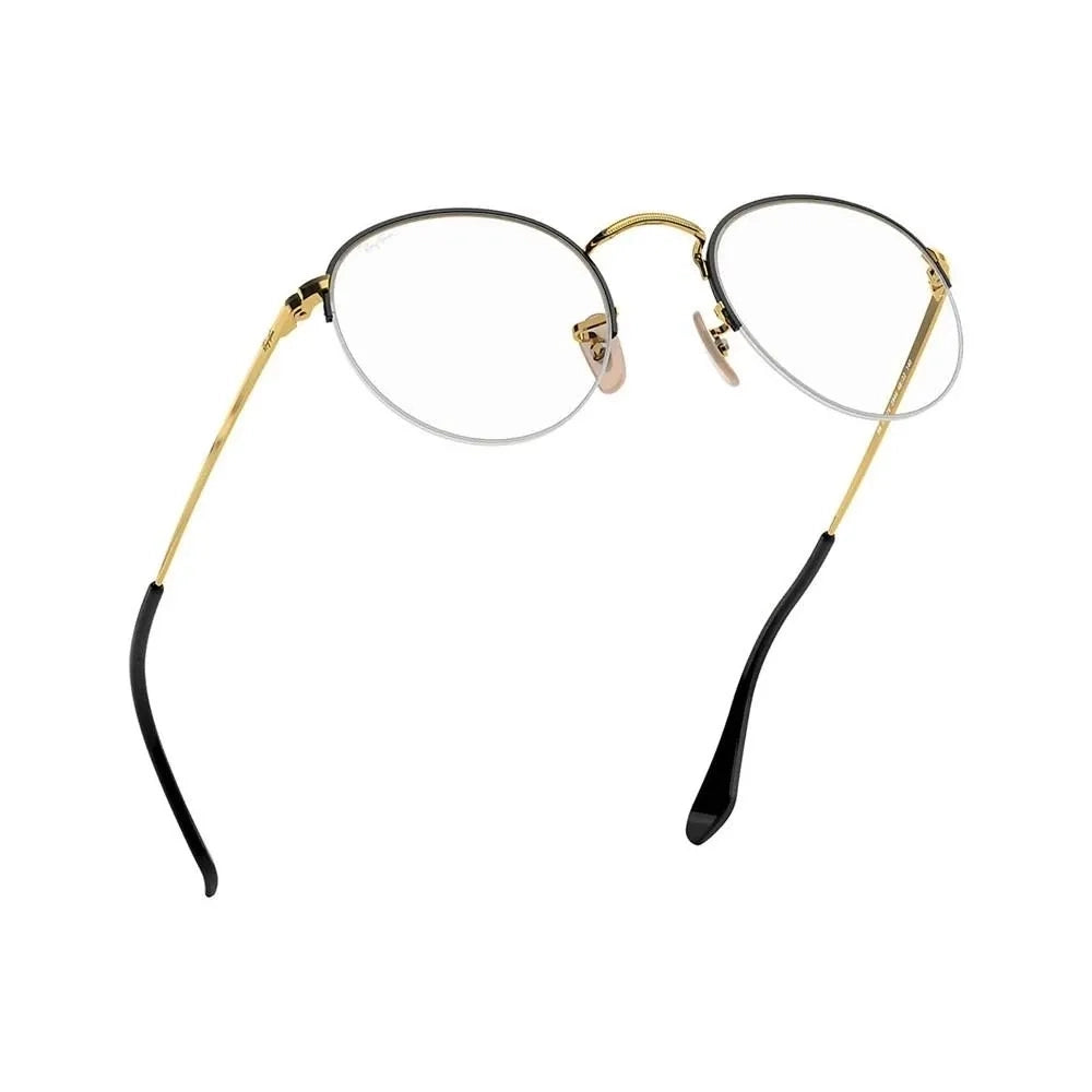 Ray-Ban Round Gaze RB3947VL 2946 51 - Preto / Dourado