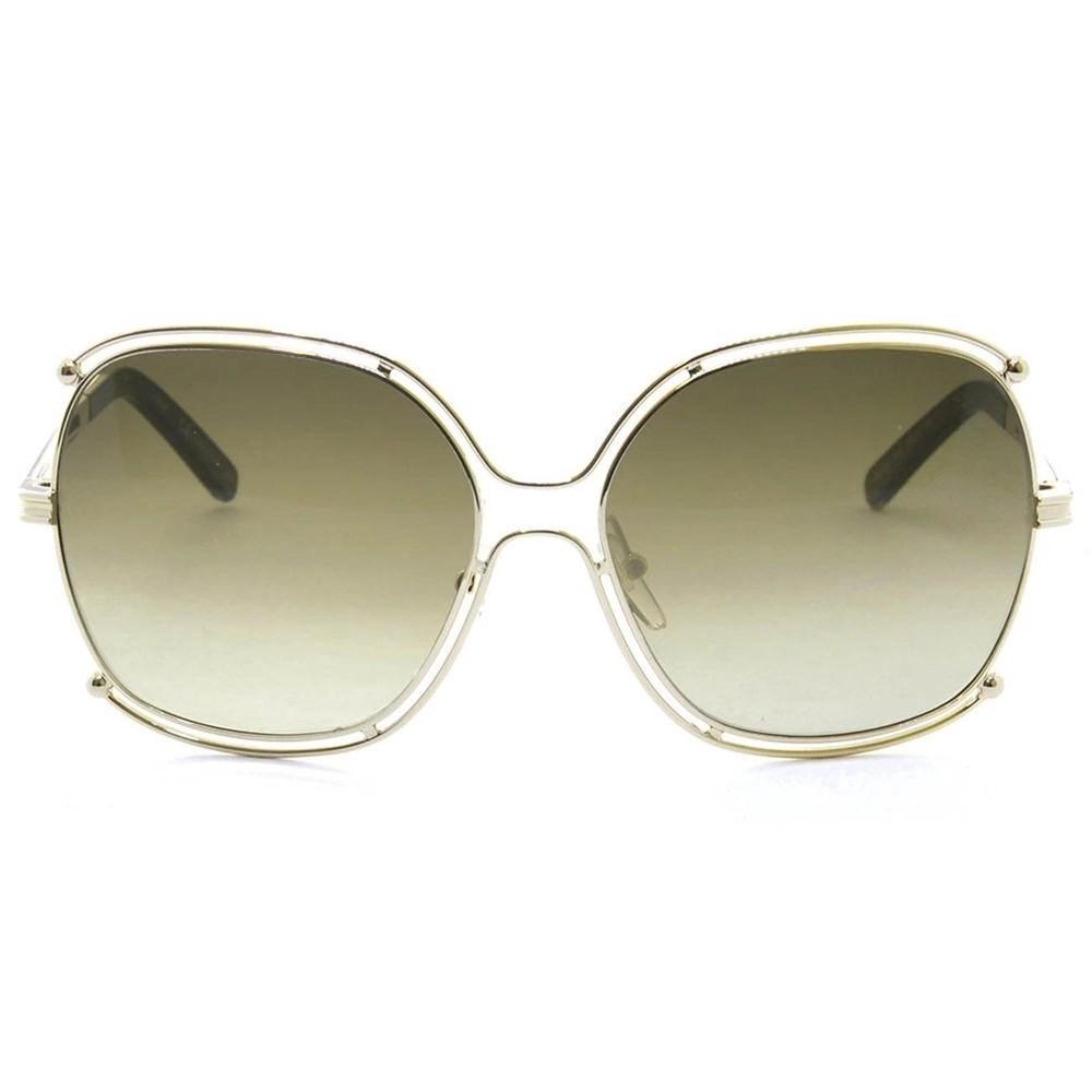 Óculos De Sol Chloé Ce129S 750 59 - Dourado / Verde