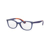 Óculos Infantil Ray Ban Rb1586l 3775 49 Azul Laranja