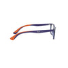 Óculos Infantil Ray Ban Rb1586l 3775 49 Azul Laranja