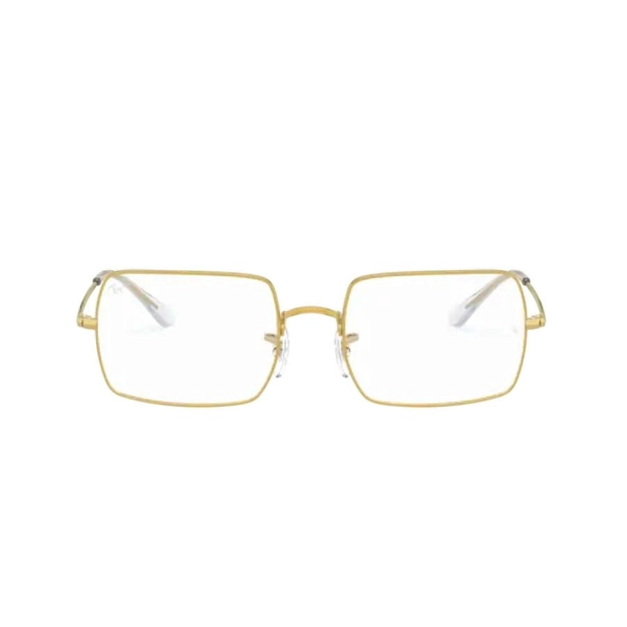 Óculos de Grau Ray Ban Retangular Rb1969v 3086 54 Dourado Brilho