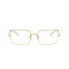 Óculos de Grau Ray Ban Retangular Rb1969v 3086 54 Dourado Brilho