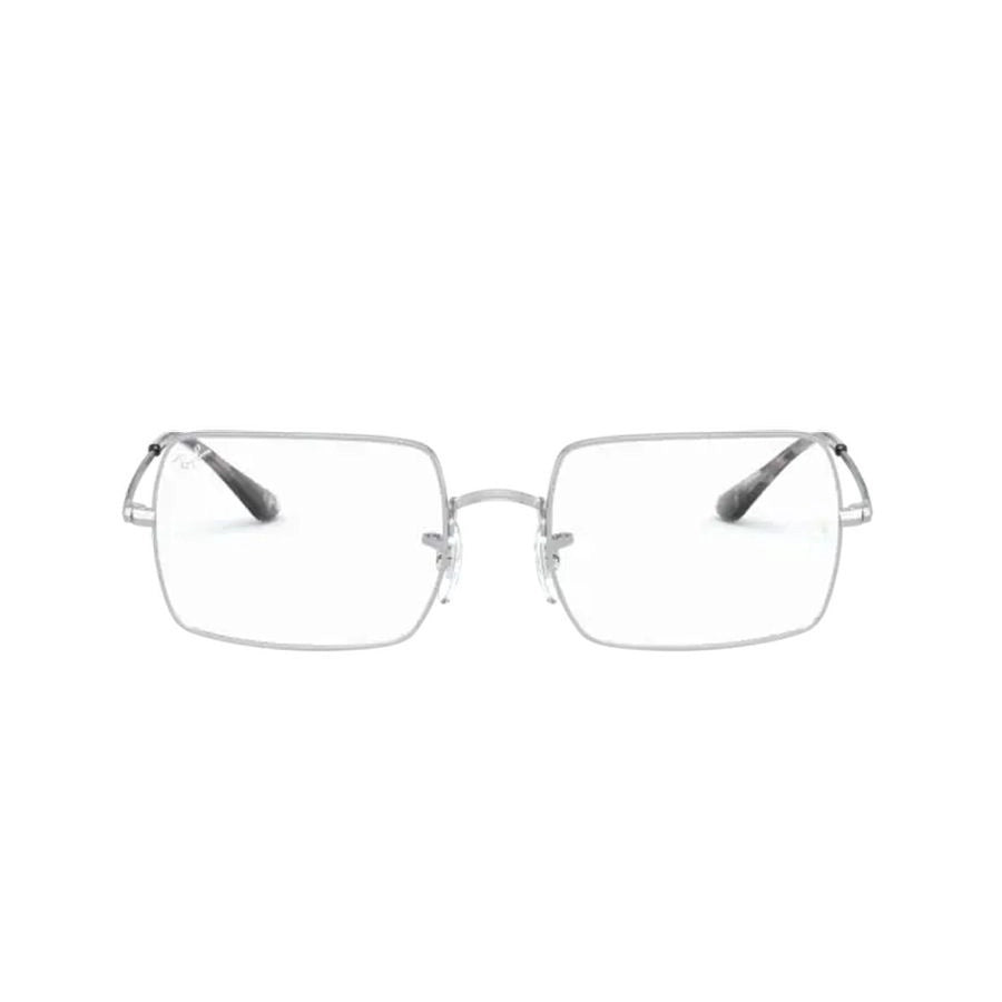 Óculos de Grau Ray Ban Retangular Rb1969v 2501 54 Prata Brilho