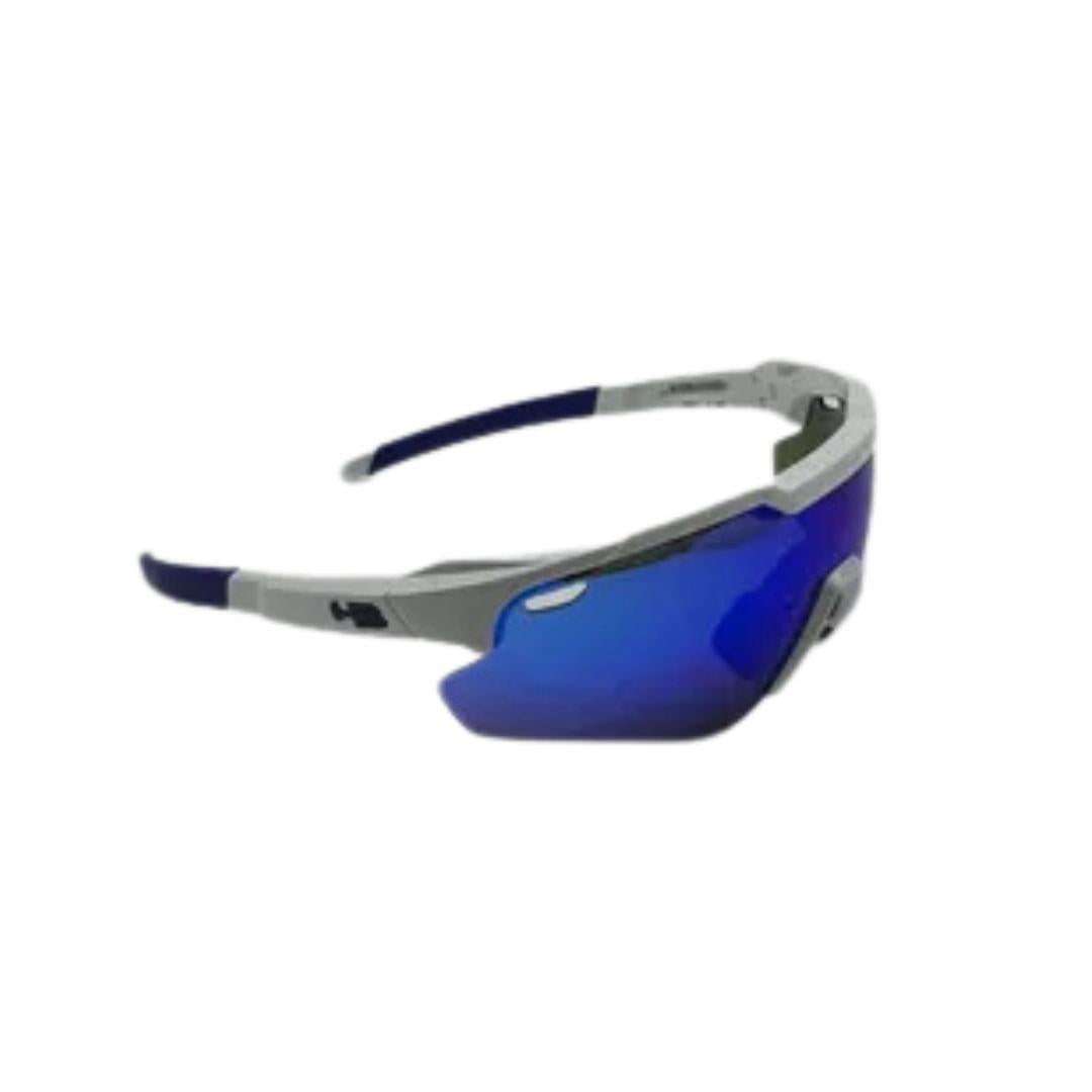 Oculos Hb Shield Evo 2.0 Pearled White Blue Chro