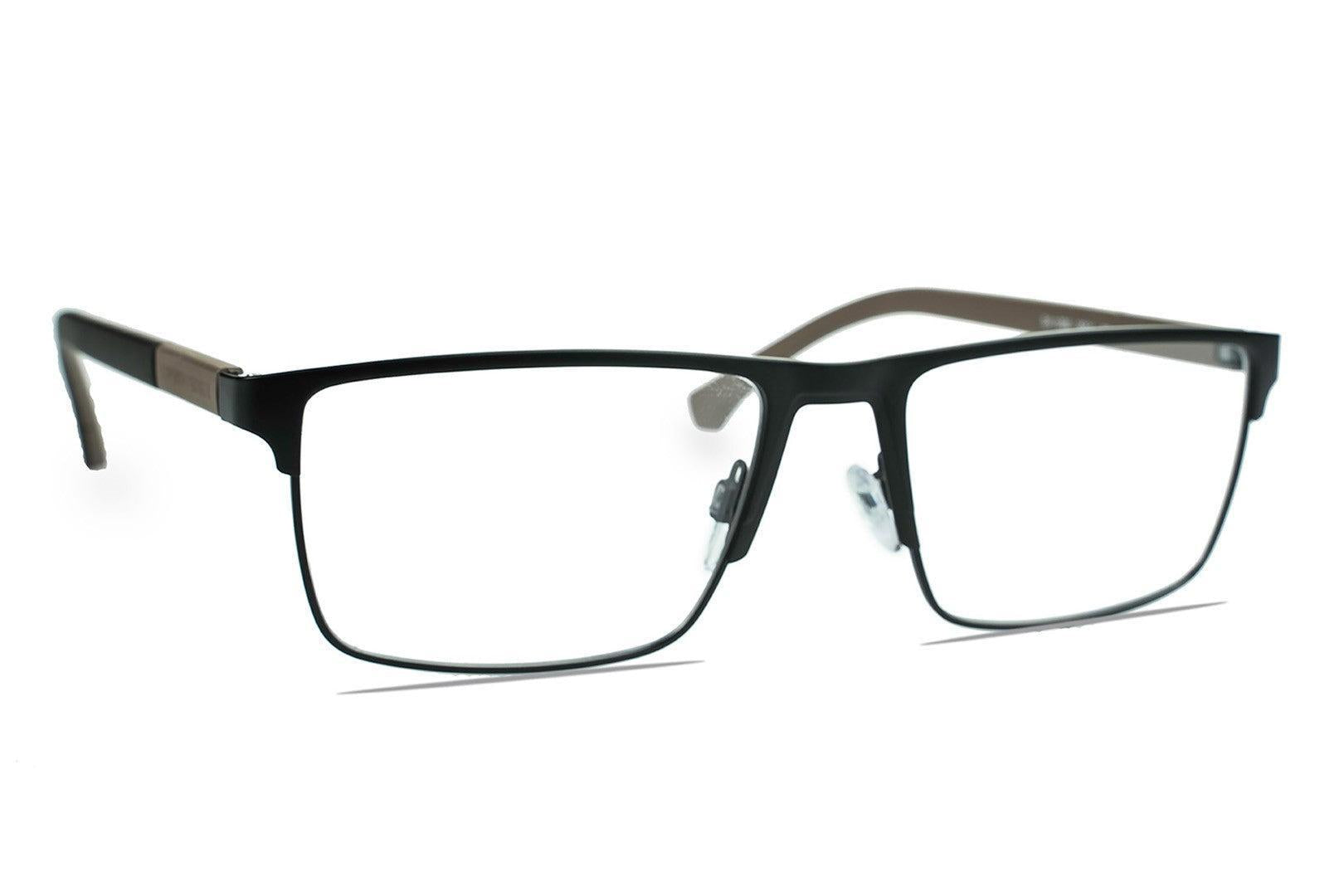 Óculos Empório Armani EA1095 - Preto Rectangular 55-18