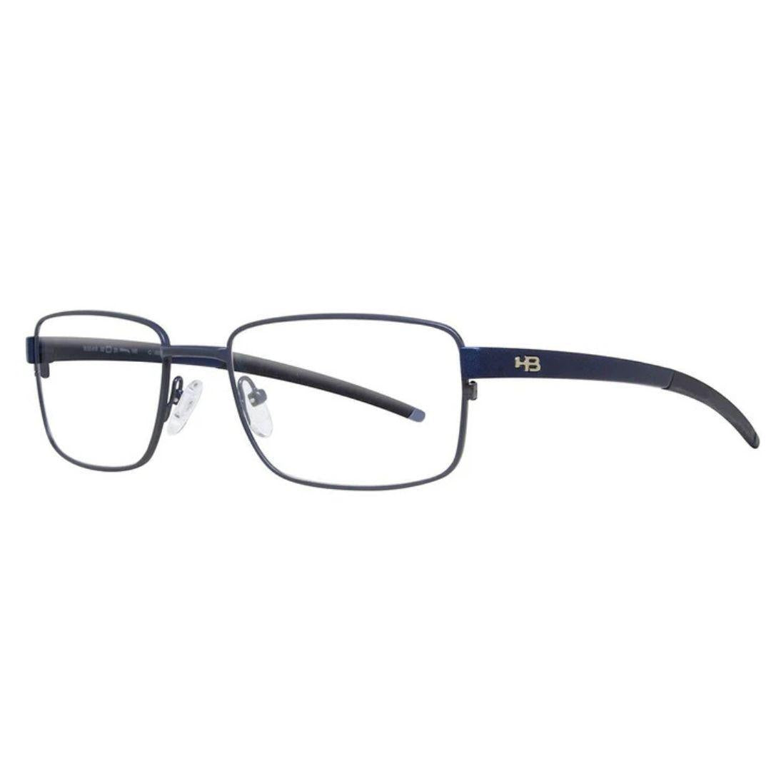 Óculos De Grau Hb Duotech 93423 Matte Graphitte Matte Navy