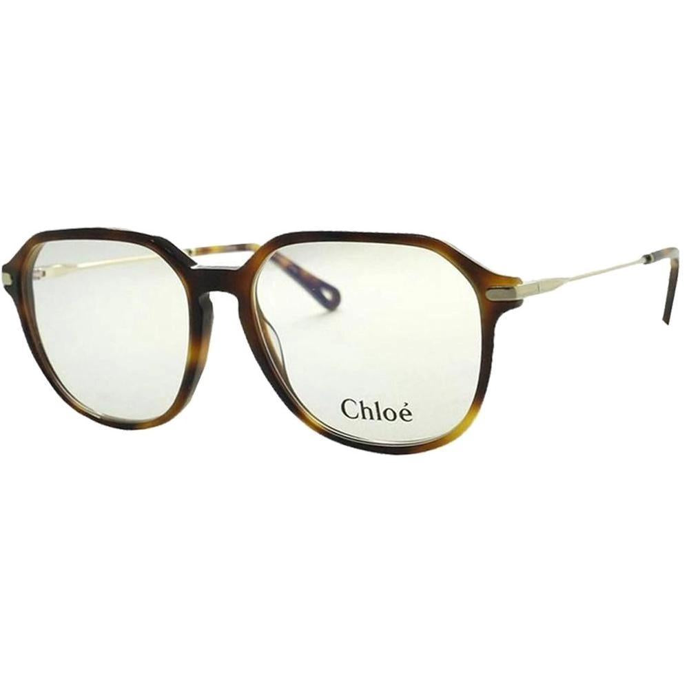 Óculos De Grau Chloé Ce2725 218 55 - Tartaruga / Dourado