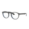 Óculos de Grau Ray Ban Rb5283 5988 51 Brilho Azul - Cinza