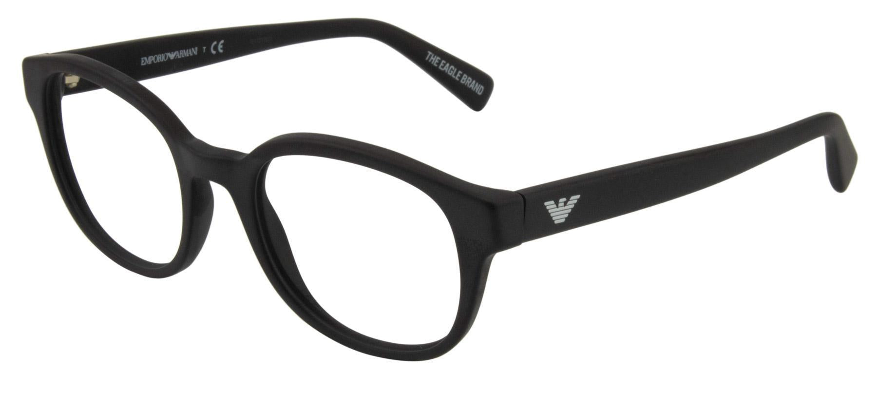 Emporio Armani Ea3161 Preto Fosco 5042 51