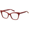 Óculos Max Mara Mm1318 C9A 51 Vermelho Escuro Gatinho